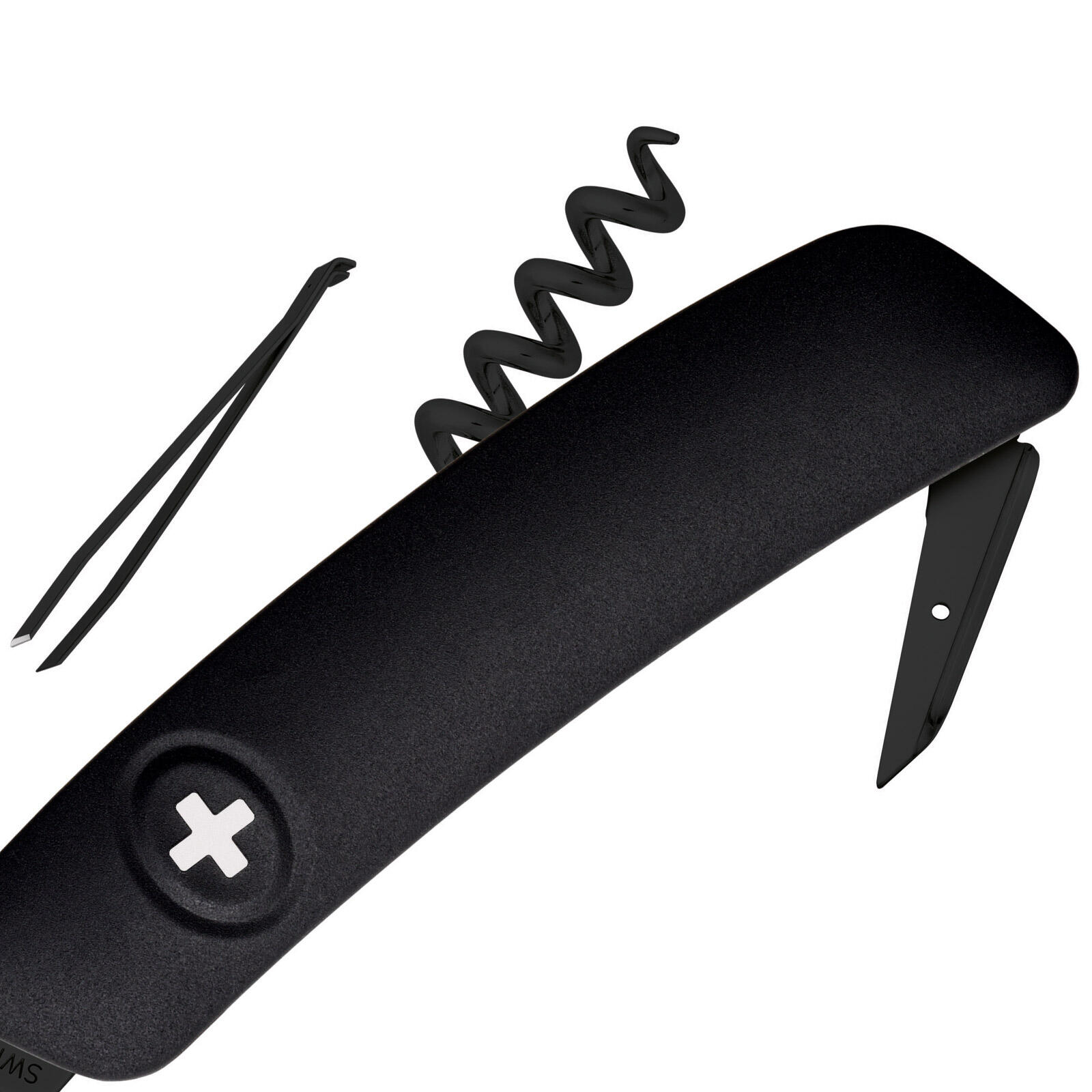 Coltello svizzero D01 AllBlack tascabile pieghevole 6 funzioni 4/4