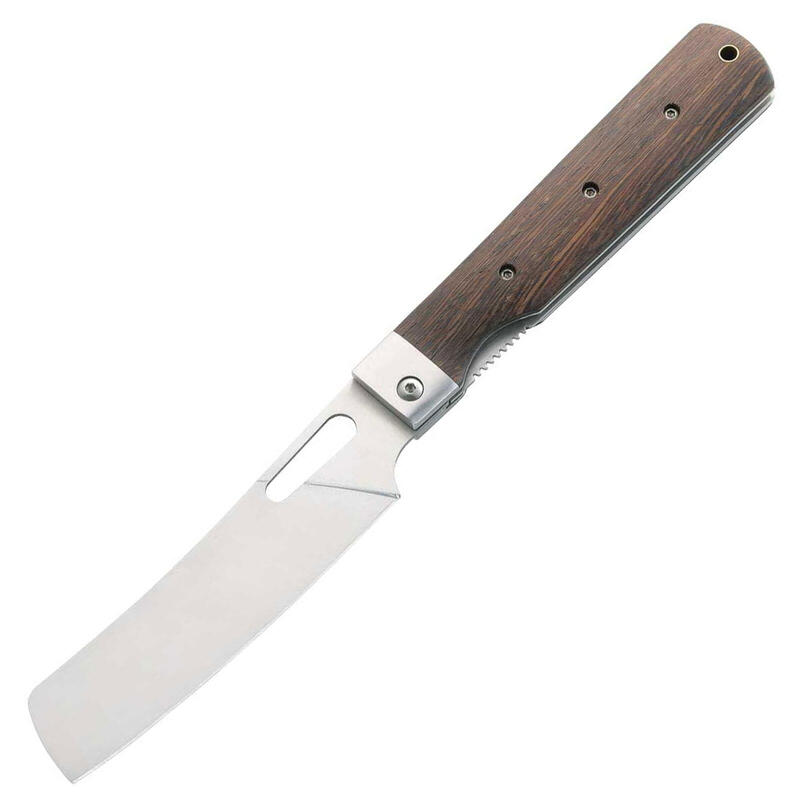 Couteau de cuisine pliant Camping Chasse poche Bois Tagayasan