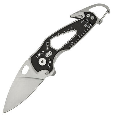 TRUE UTILITY Mini Multi Tool SmartKnife - Taschenmesser Angeln Schlüsselanhänger