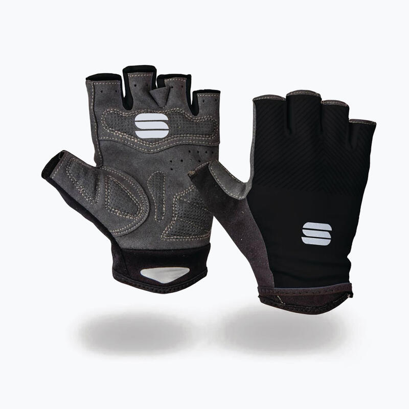 Guantes de bicicletas femeninos de raza deportiva