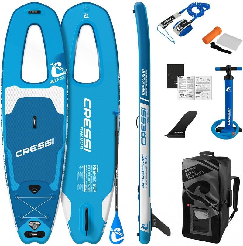 CRESSI Tabla de paddle surf Cressi Reef Window 10'2" azul