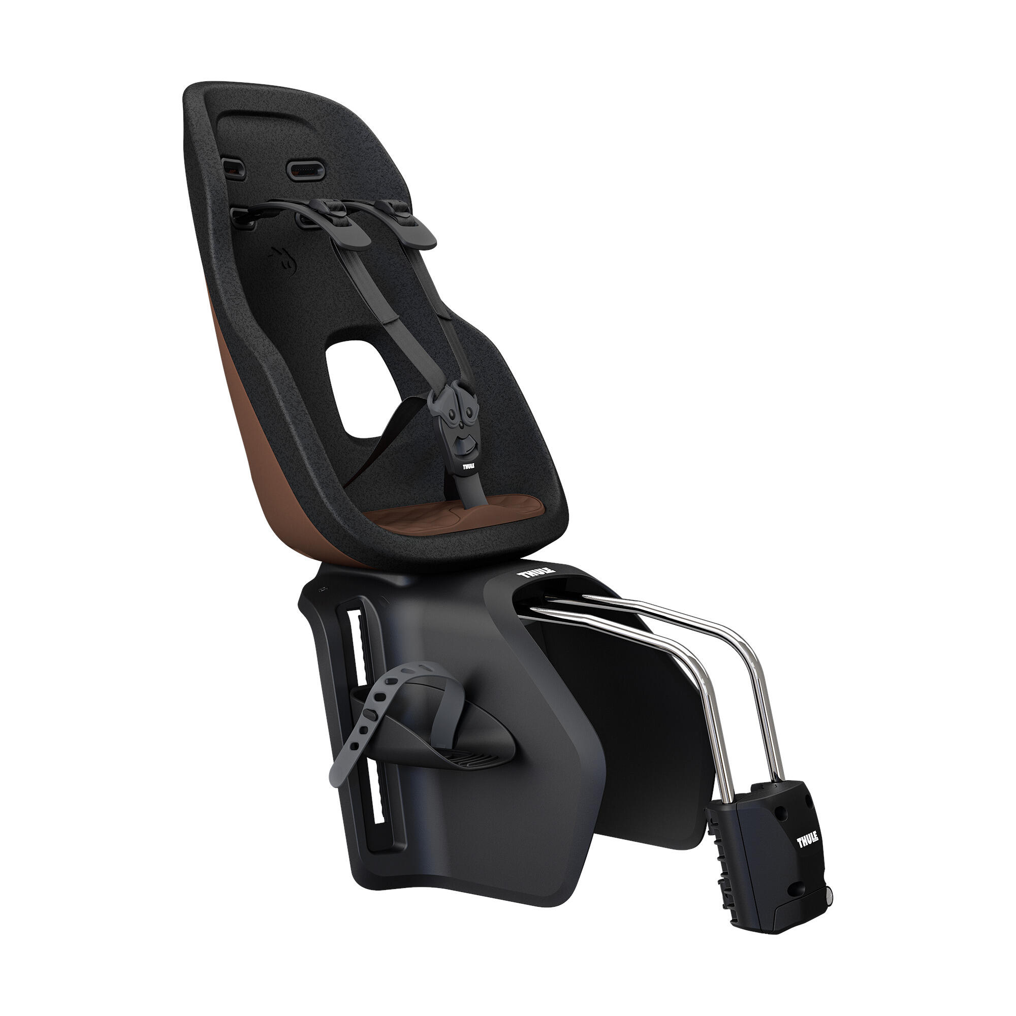 Thule - Siège Vélo Cadre Maxi Enfant Thule Yepp Nexxt 2 Frame Mount - Siège Vélo Enfant - Marron - Taille Unique - Decathlon