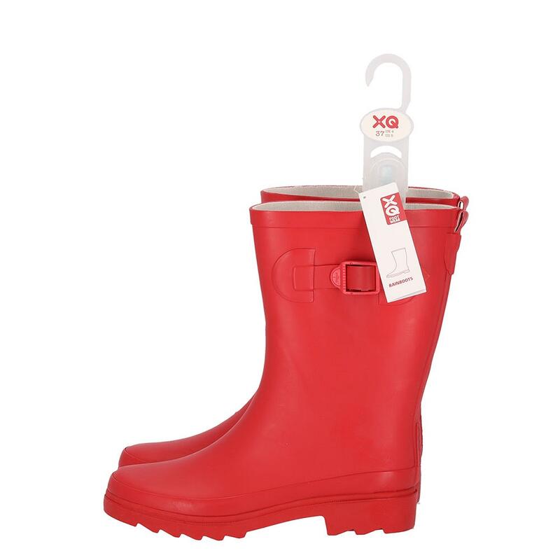 XQ | Bottes de pluie femme | Rouge | Taille 37 | Bottes de pluie pour femmes |