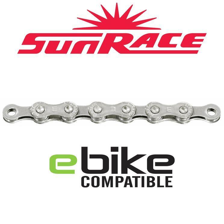 Chaîne Sunrace E-bike - 12 Vitesses - Argent - 138L      5400€    SUNRACE Chaîne Sunrace E-bike - 12 Vitesses - Argent - 138LVendu exclusivement en ligne   