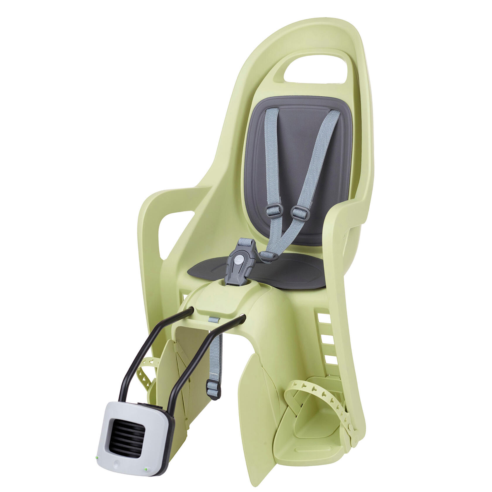POLISPORT MOVE Seggiolino Posteriore Bambini Bicicletta Al Telaio Groovy Verde Chiaro