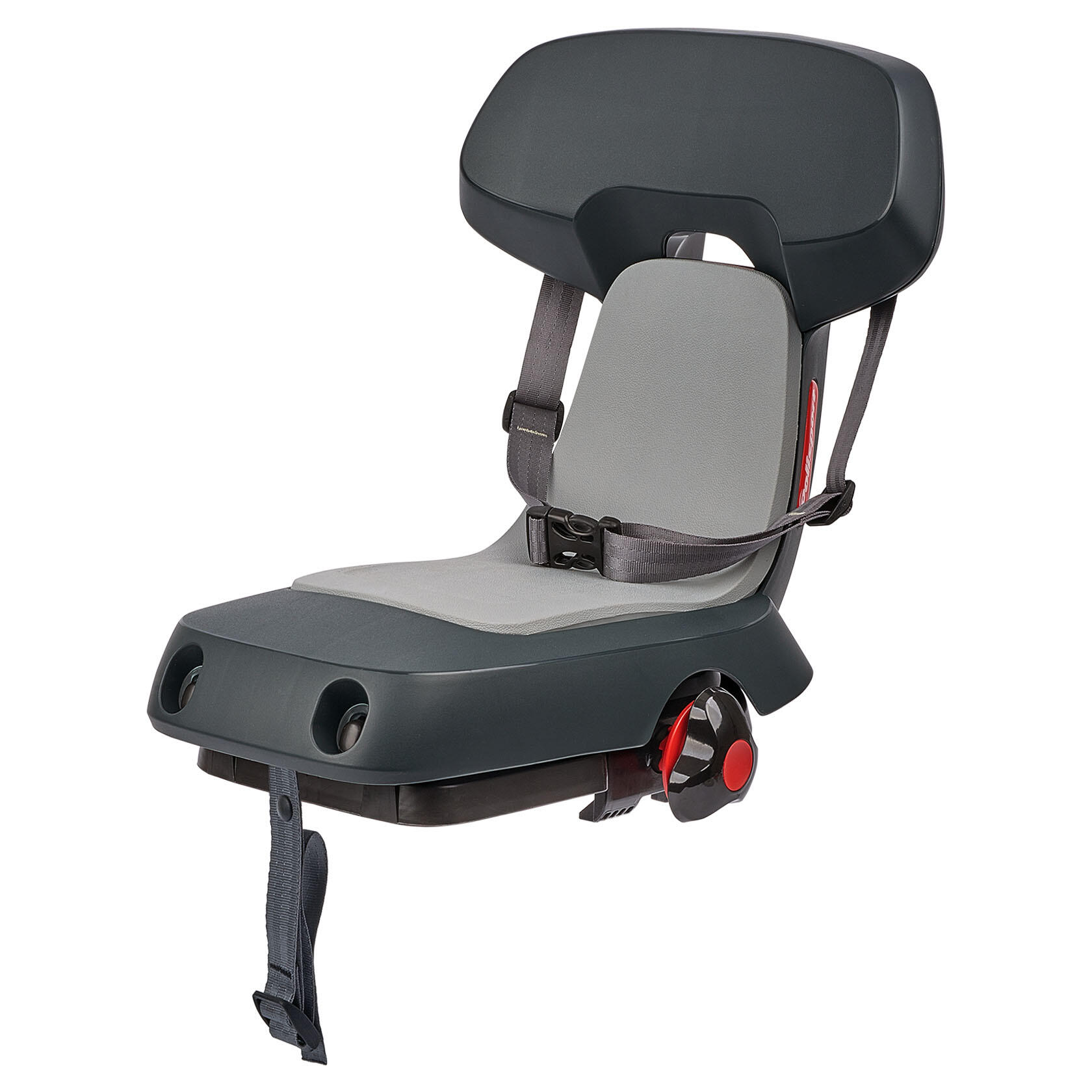 Polisport - Siège Junior Vélo Arrière Porta-bagages Guppy Junior 35kg Gris Foncé/gris Clair - Siège Vélo Enfant - Gris - Taille Unique - Decathlon