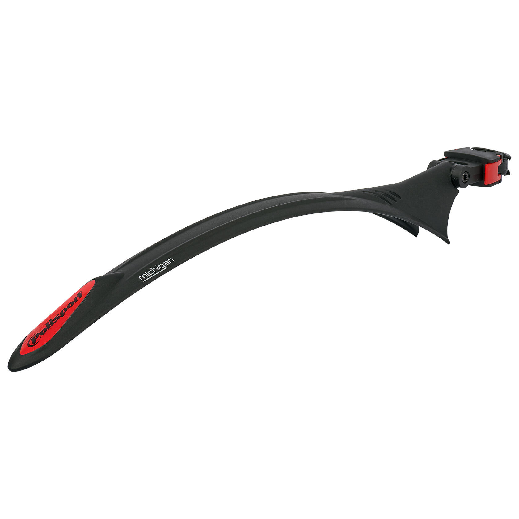 Polisport - Michigan Garde-boue Arrière Pour Route/gravel 28"/700cc - Garde-boue - Noir|rouge - Taille Unique - Decathlon