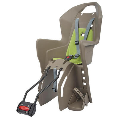 Seggiolino Posteriore Bambini Bicicletta Al Telaio Piccolo/29er Koolah Marrone
