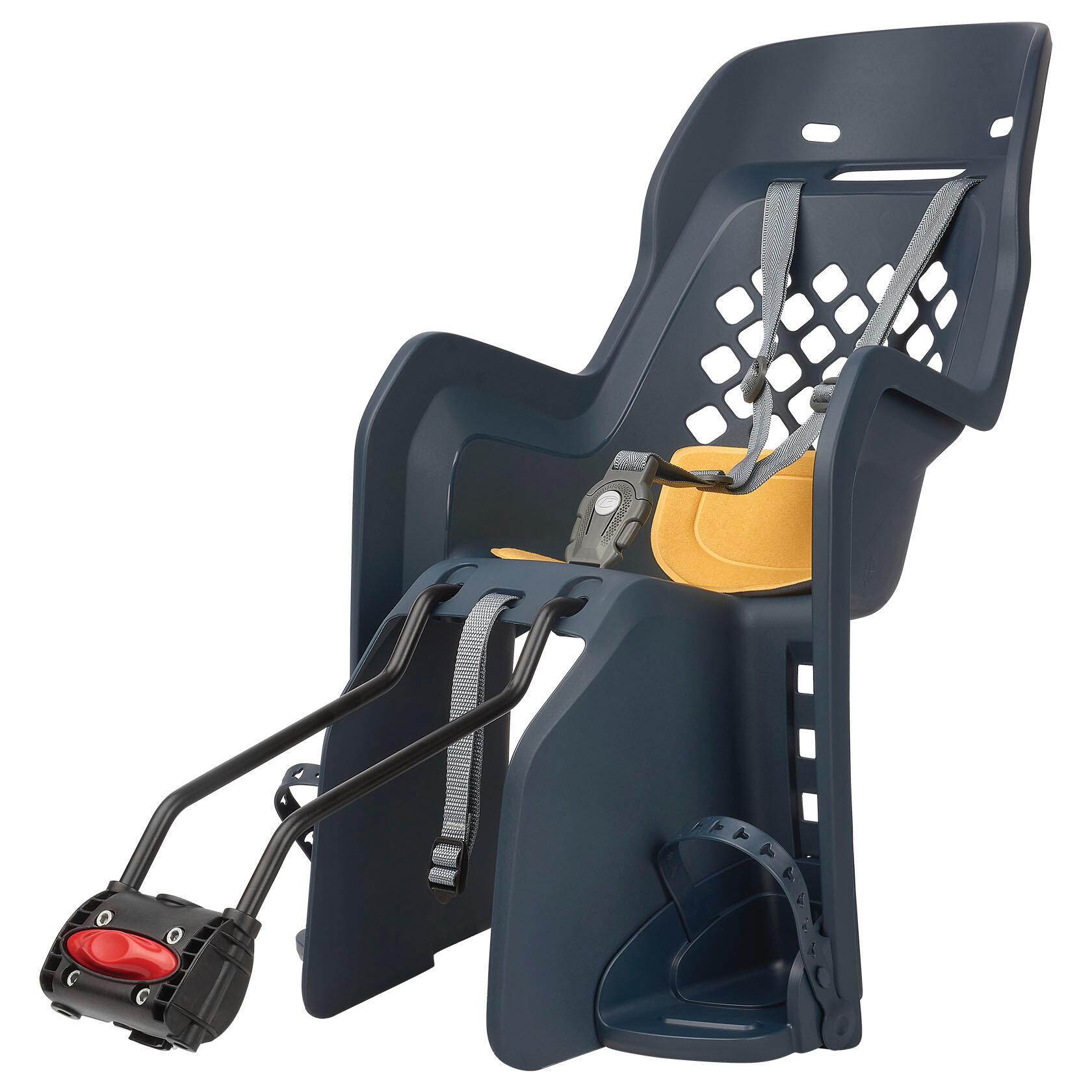 Polisport - Siège Enfant Vélo Arrière Sur Petit Cadre/29er Joy Jean / Jaune - Siège Vélo Enfant - Bleu|orange - Taille Unique - Decathlon