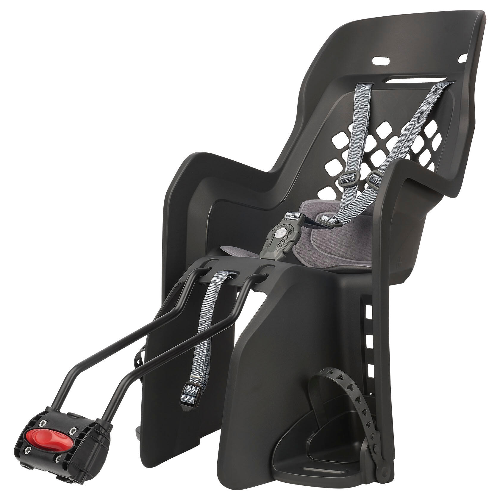 Cadeira Bicicleta Fixação Quadro Pequeno/29" Traseira JOY Cinzento Escuro