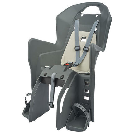 Siège Enfant Vélo Arrière Porta-Bagages Koolah Gris Foncé