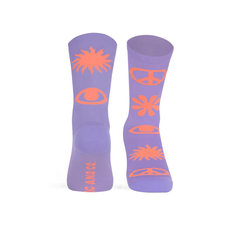 Calcetines BASIC Fucsia - de running • Kamuabu Sports - Ropa running,  ciclismo y crossfit