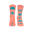 Calcetin running  unisex Peace tricotado color melocoton