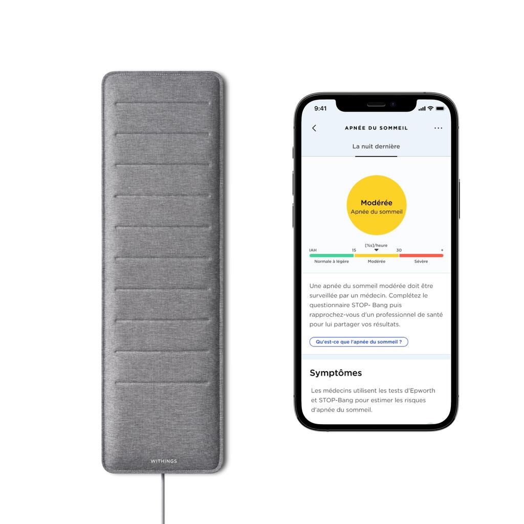 WITHINGS Sleep Analyzer - Sleep Apnea Detection, Cardiovascular Health