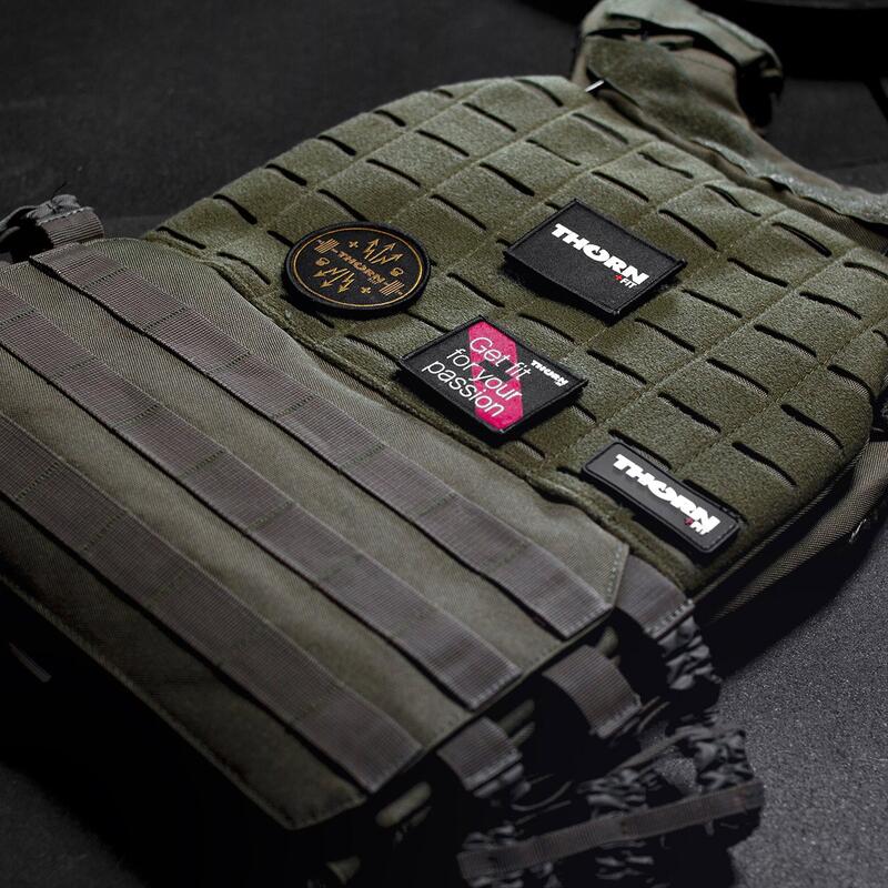 Zestaw rzepów THORN FIT Velcro patches set