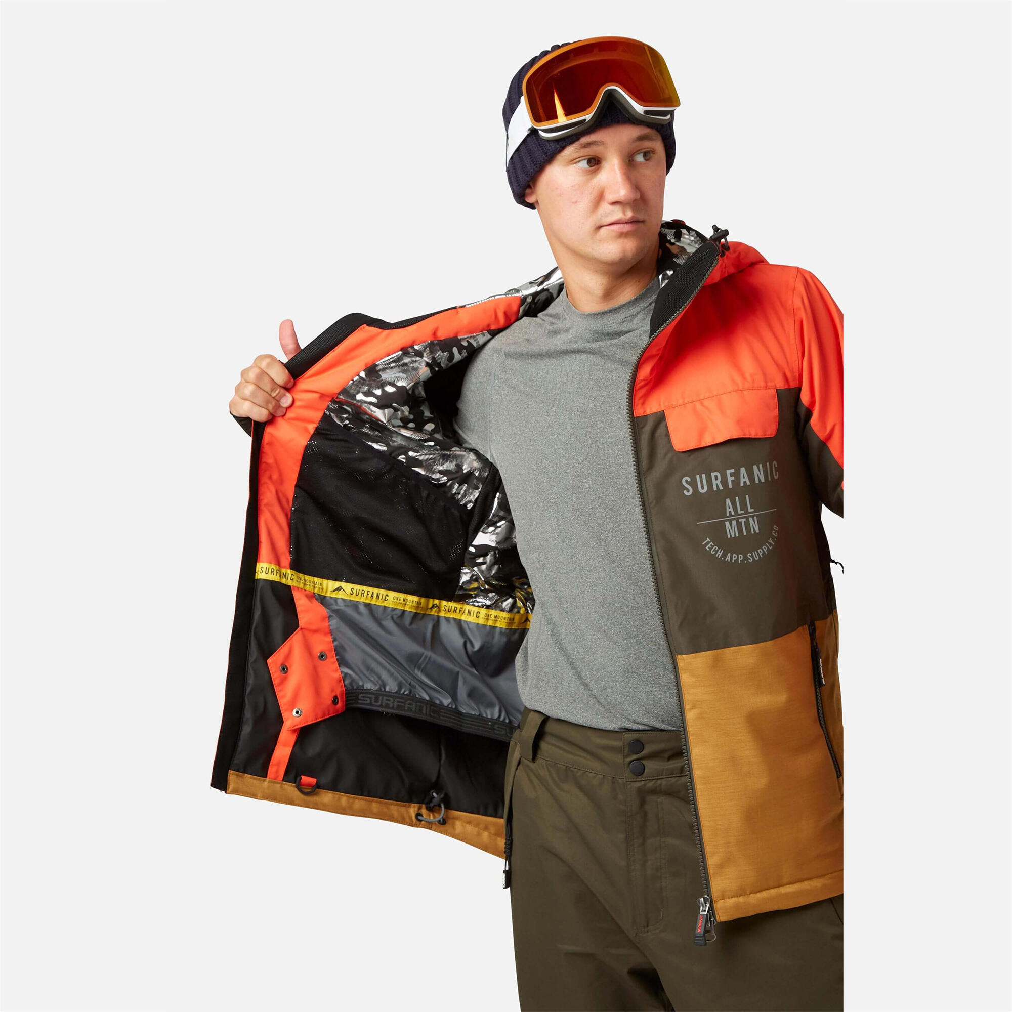 Raider Hypadri Jacket Fiesta Orange 3/7