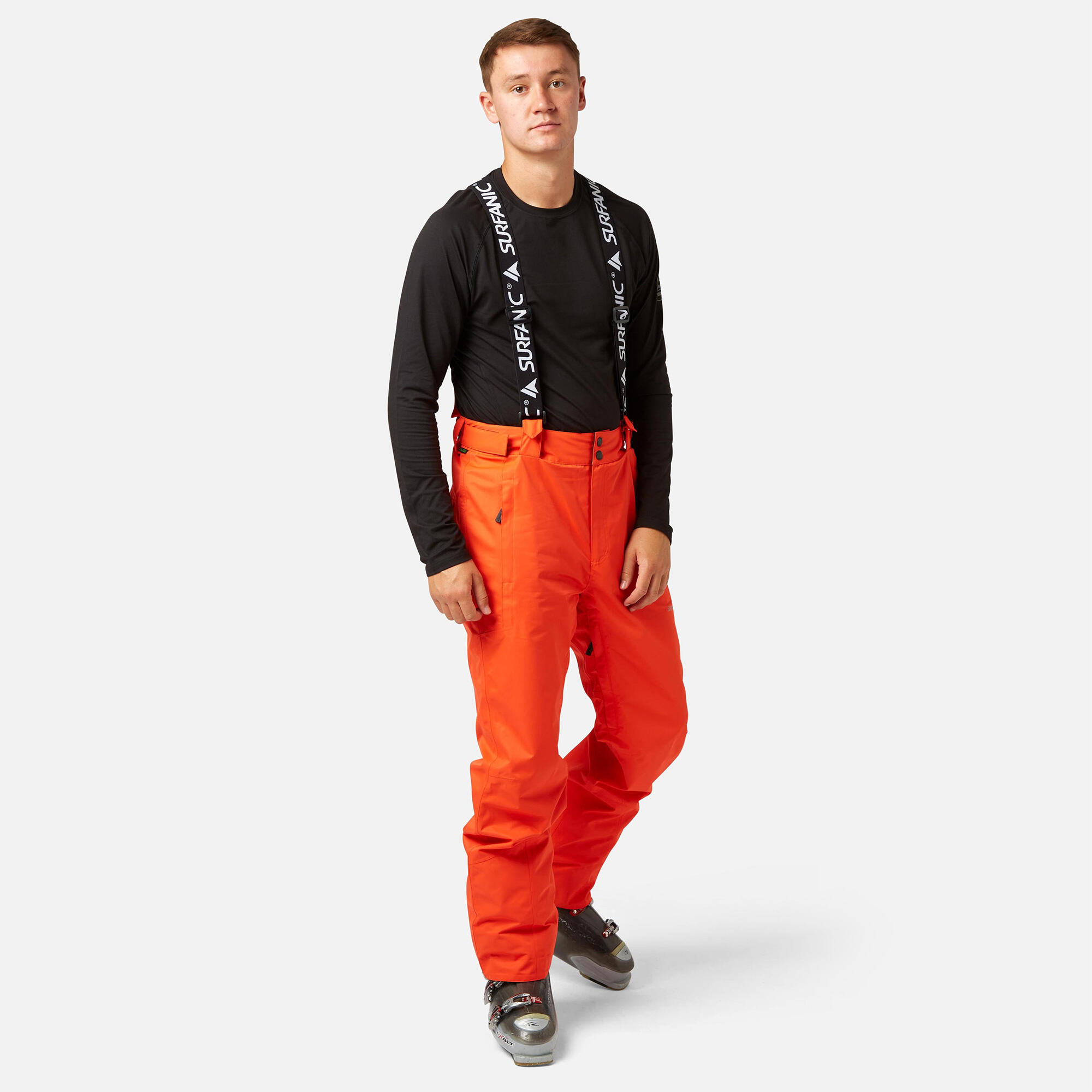 Comrade Surftex Ski Pant Flame Orange 2/7