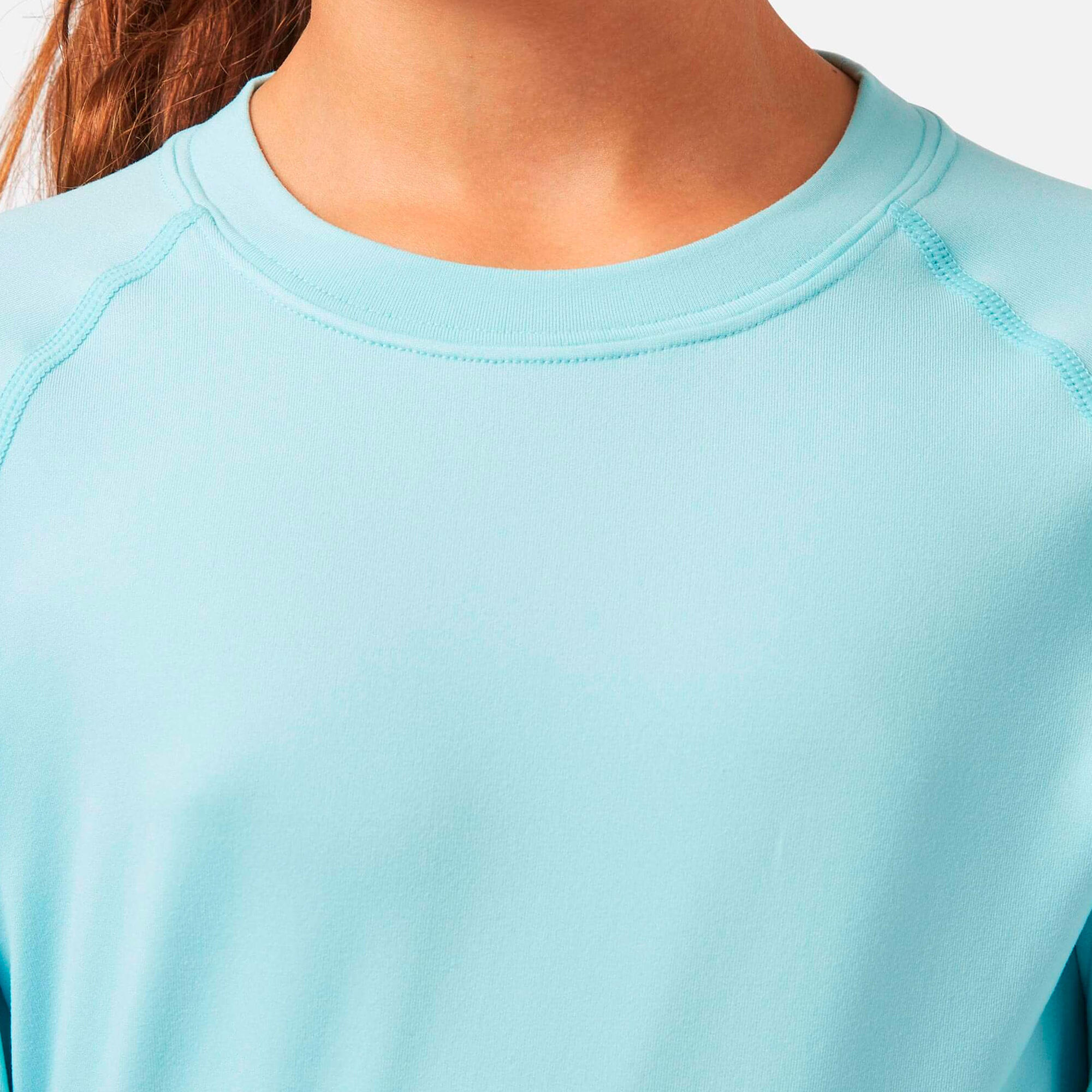 Cozy Crewneck Clearwater Blue 6/7