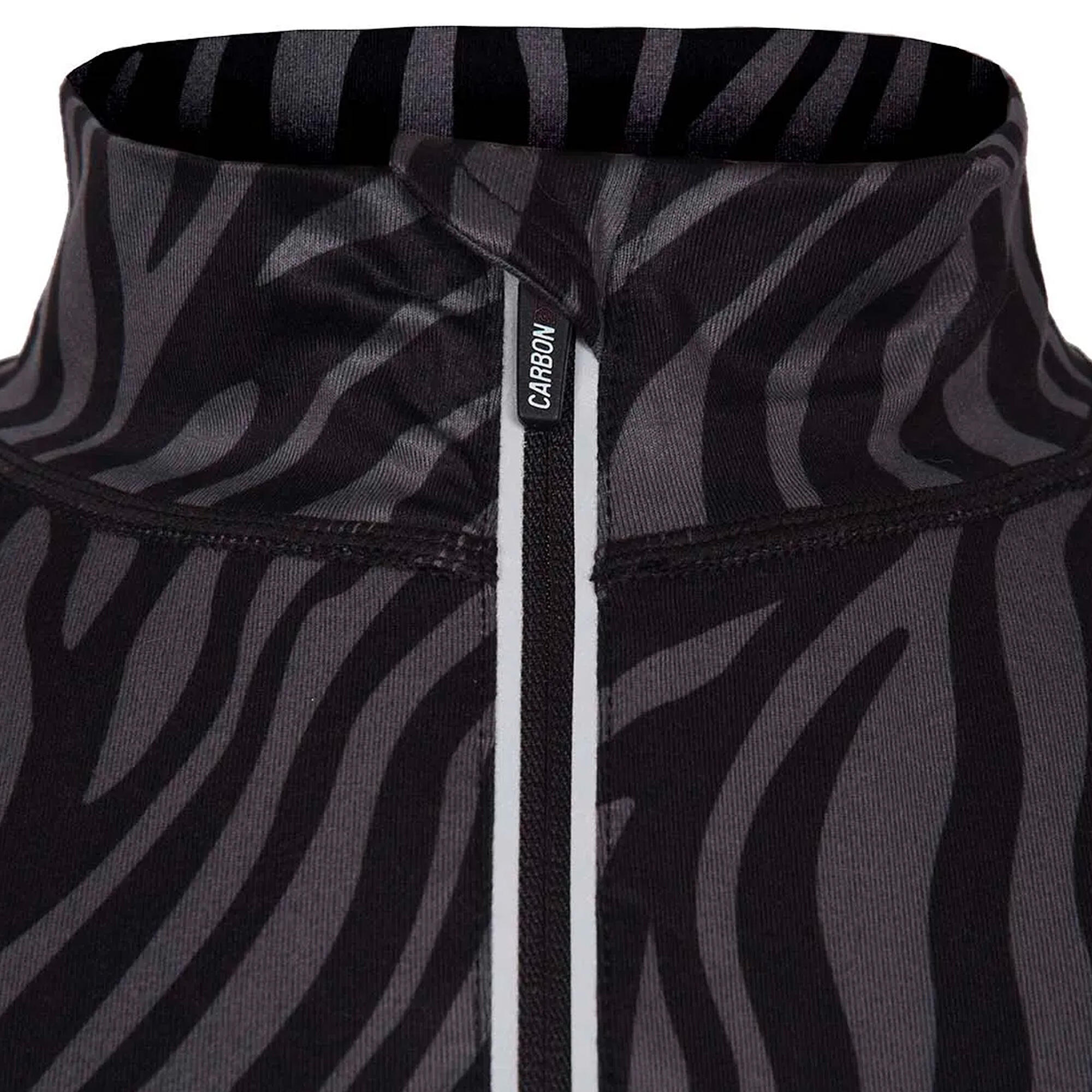 Cozy Limited Edition Zip Neck Black Zebra 6/6