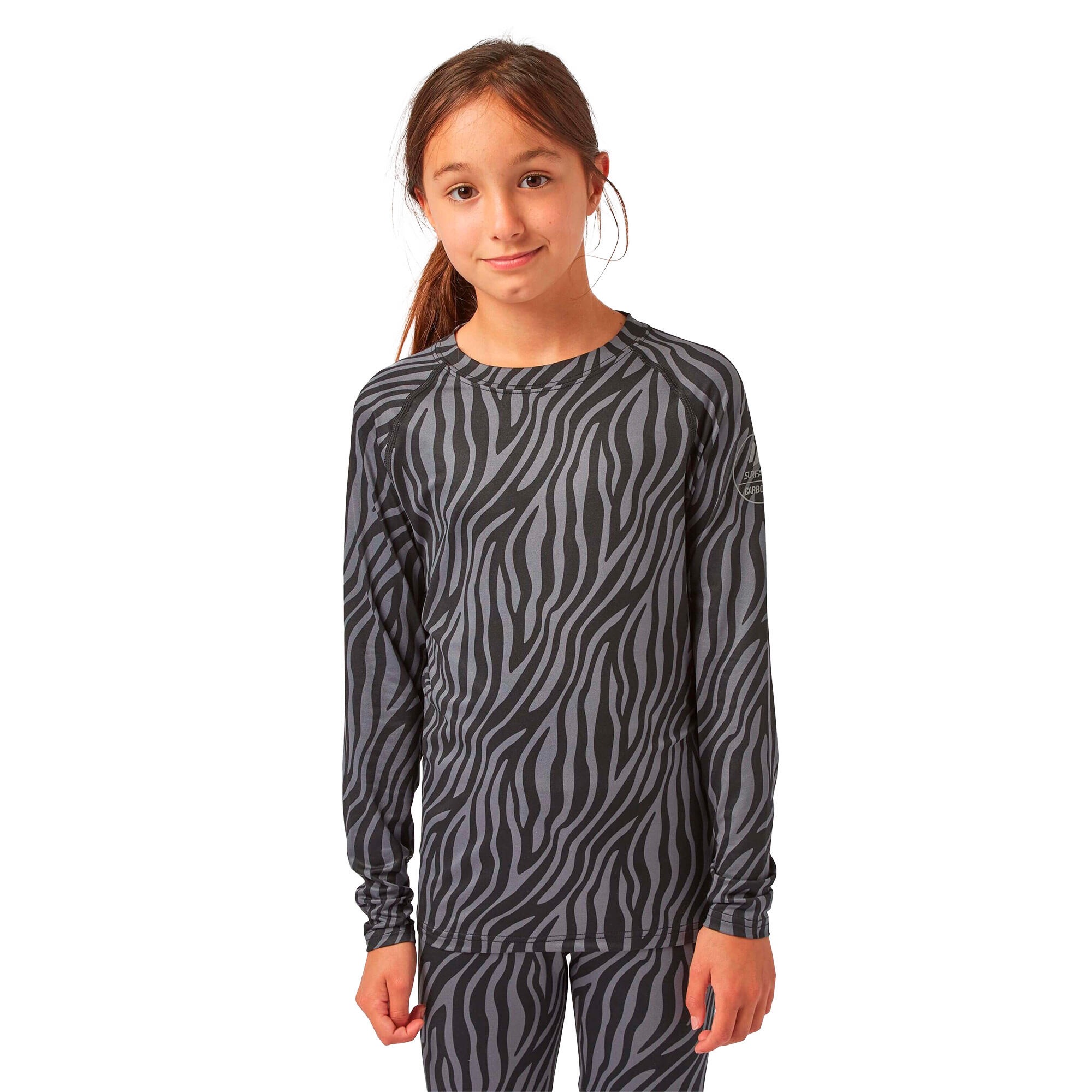 SURFANIC Cozy Limited Edition Crewneck Black Zebra