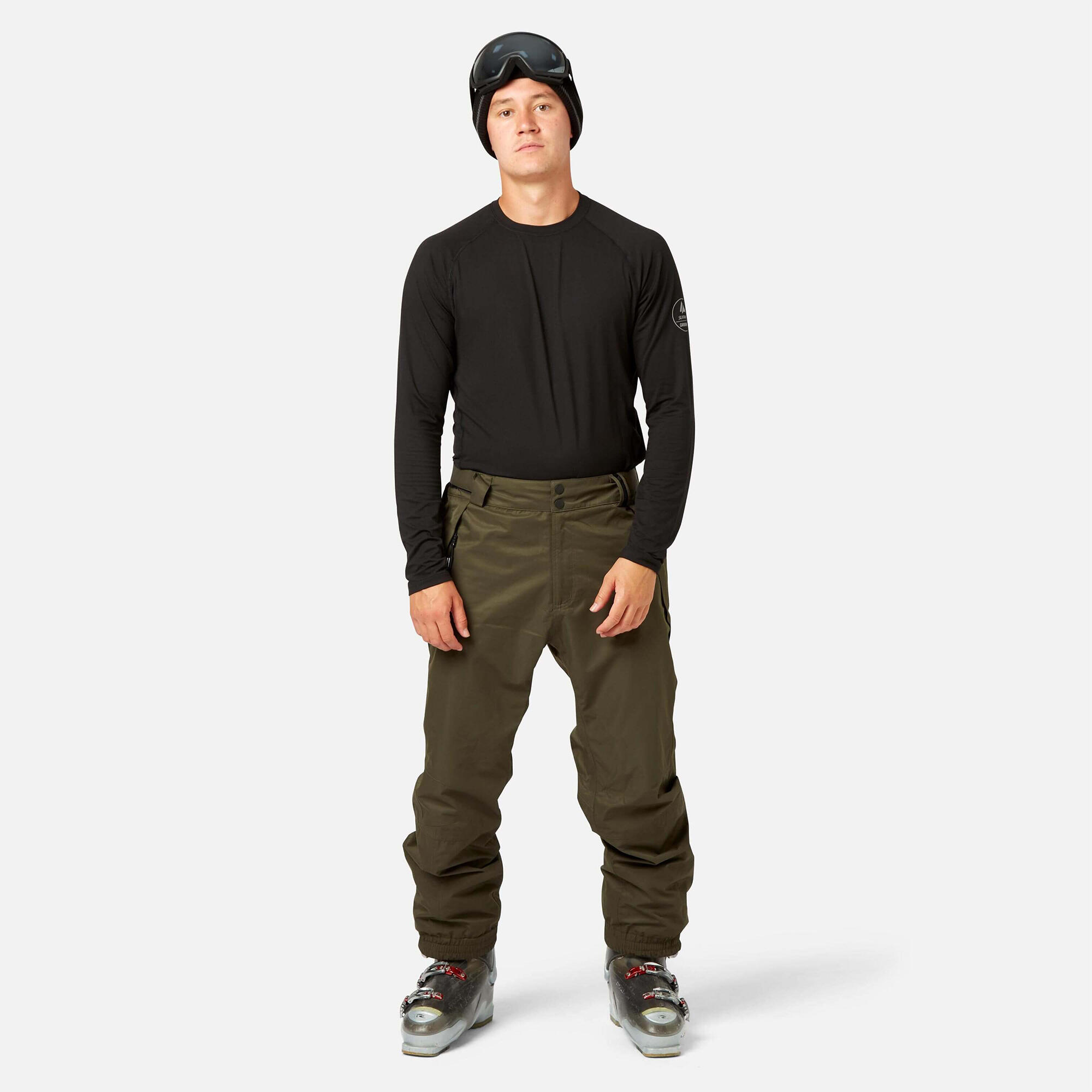 Scortch Hypadri Ski Pant Dark Khaki 2/7