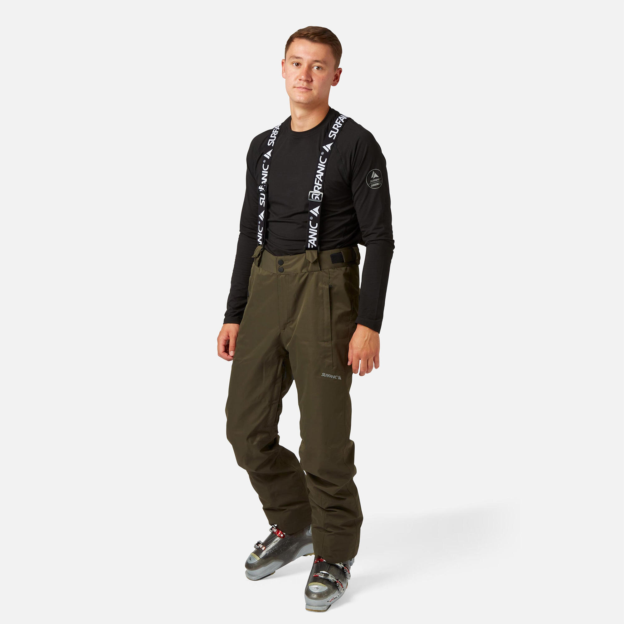 Comrade Surftex Ski Pant Dark Khaki 6/6