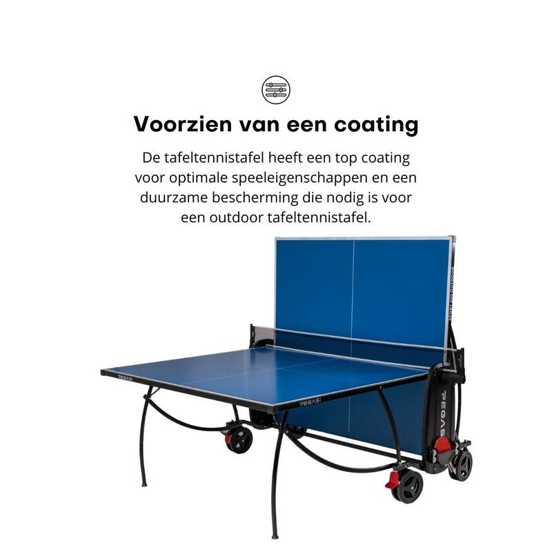 Tafeltennistafel Pegasi 800 Outdoor Blue