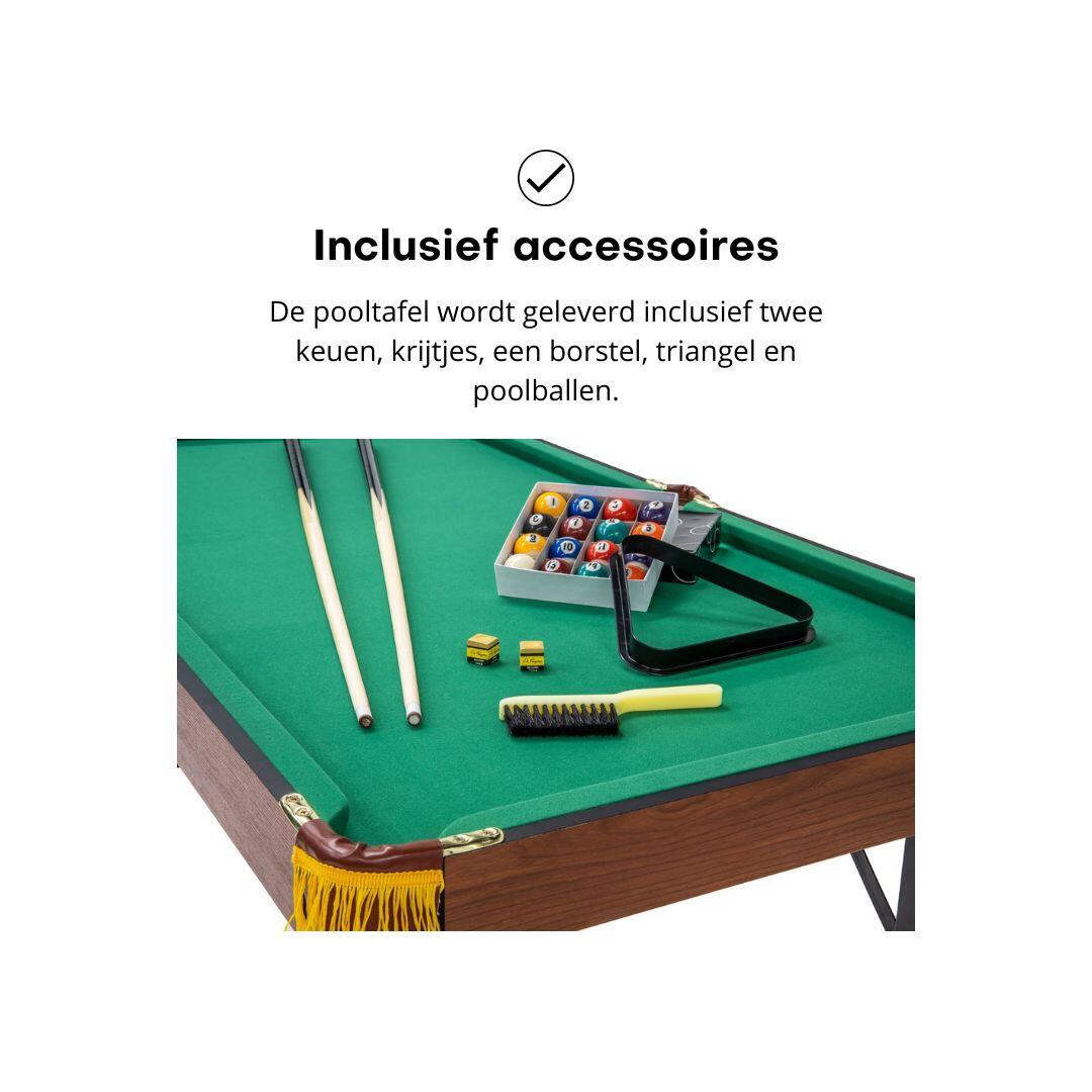 Pegasi pooltafel Foldy 5ft - inklapbaar 6/6