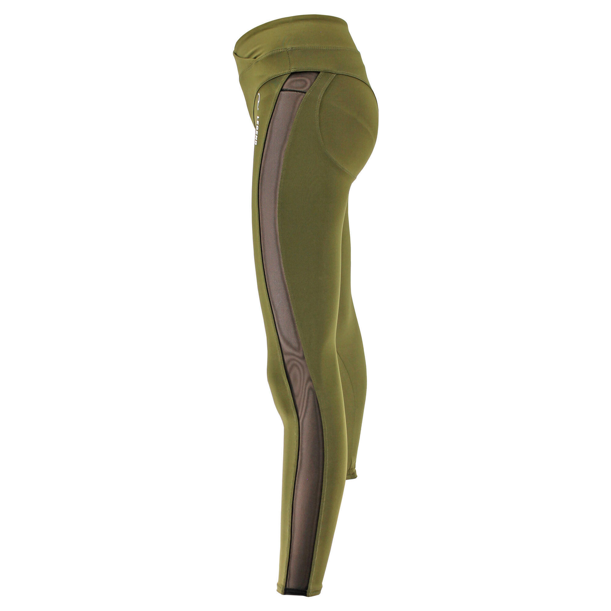 Legging de sport DRY-FIT de qualité PRO vert armée