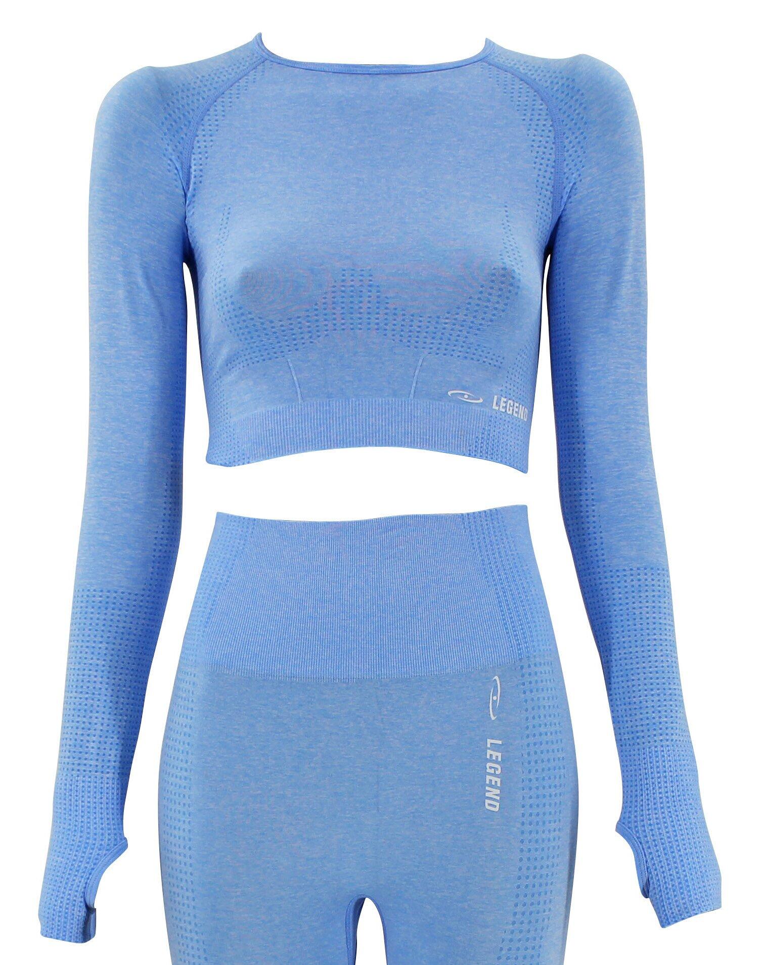 Dames PRO Sport-Top Baby Blue 4/5