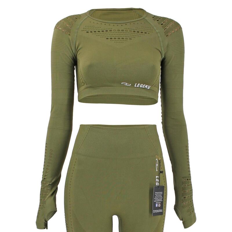 Sport Top Army Green