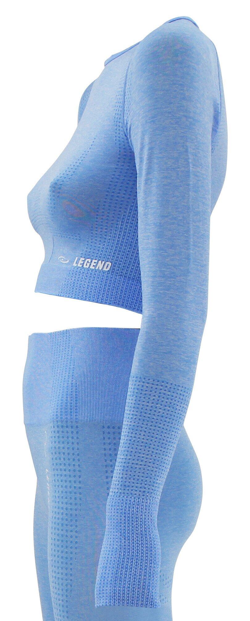 Dames PRO Sport-Top Baby Blue 2/5