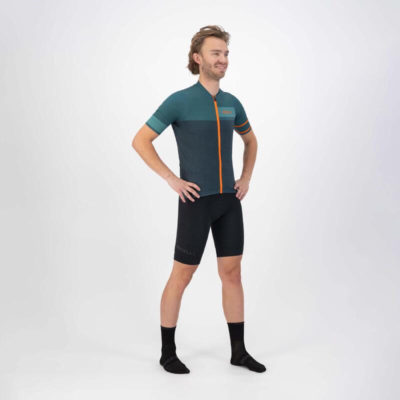 Camisola de ciclismo de manga curta Homem - Block