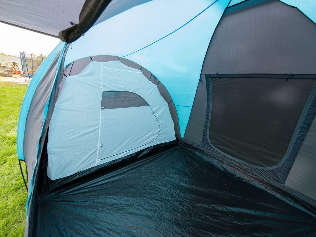 Tente dôme familiale Hammerfest 6 Protect - sol cousu - 6 personnes - 2 cabines 5/7