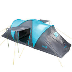 Koepeltent Hammerfest 6 Protect - ingenaaide tentbodem, 6 pers., 2 slaapcabines