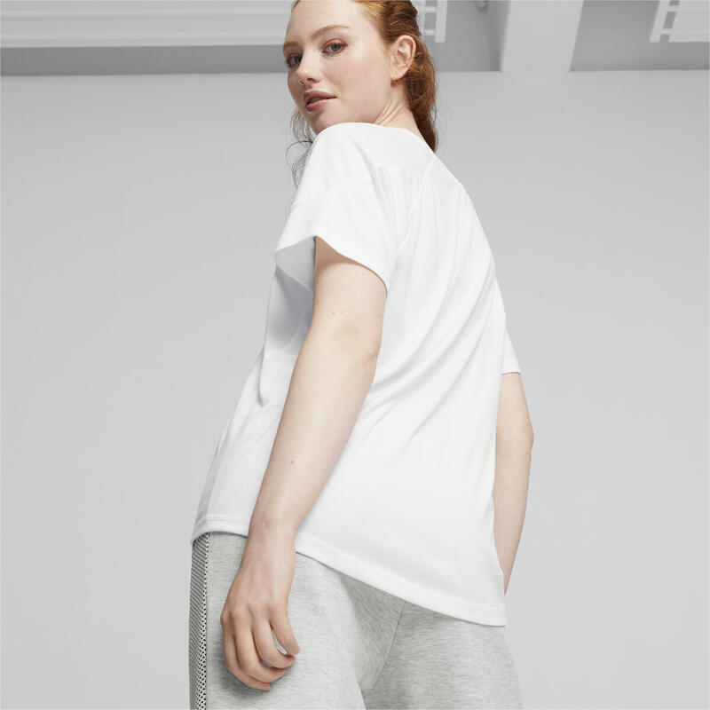 EVOSTRIPE T-shirt voor dames PUMA White