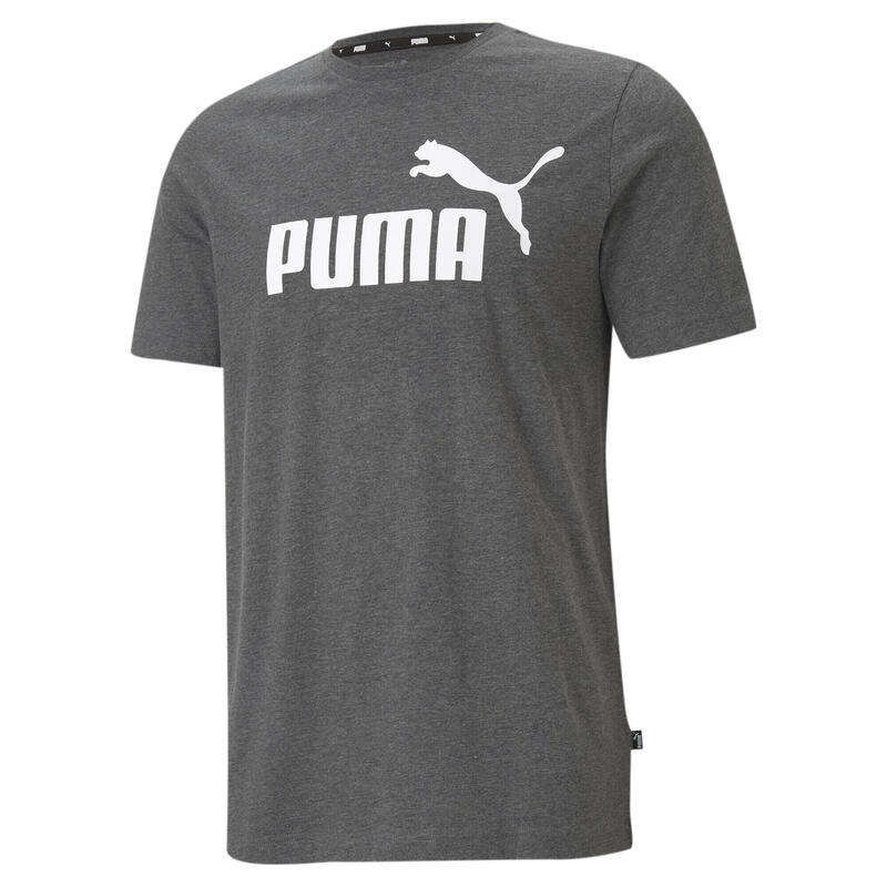 Koszulka męska Puma ESS Heather Tee szara 586736 01 ROZMIAR 2XL