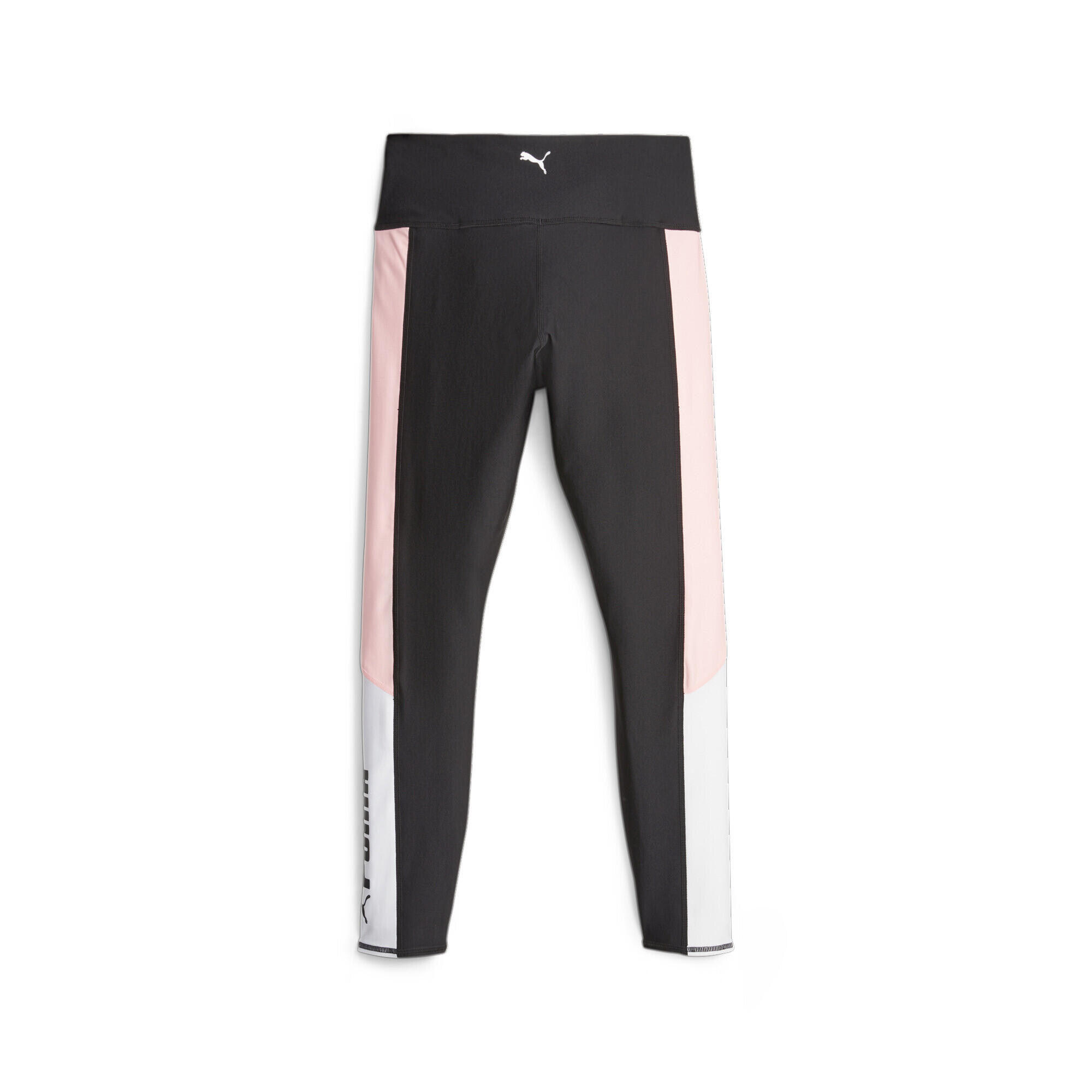Legging de fitness taille haute PUMA FIT Femme PUMA Black Koral Ice Pink 6/7