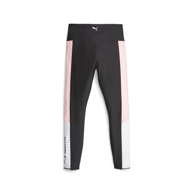 PUMA FIT trainingslegging met hoge taille voor dames PUMA Black Koral Ice Pink