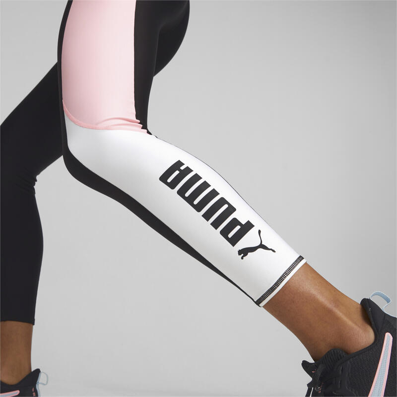 Legging de fitness taille haute PUMA FIT Femme PUMA Black Koral Ice Pink