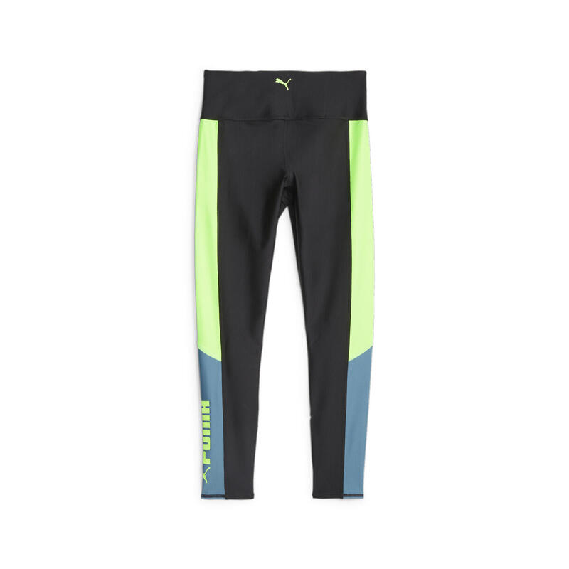 Mallas leggings de training PUMA FIT de talle alto Mujer PUMA Black Speed Green