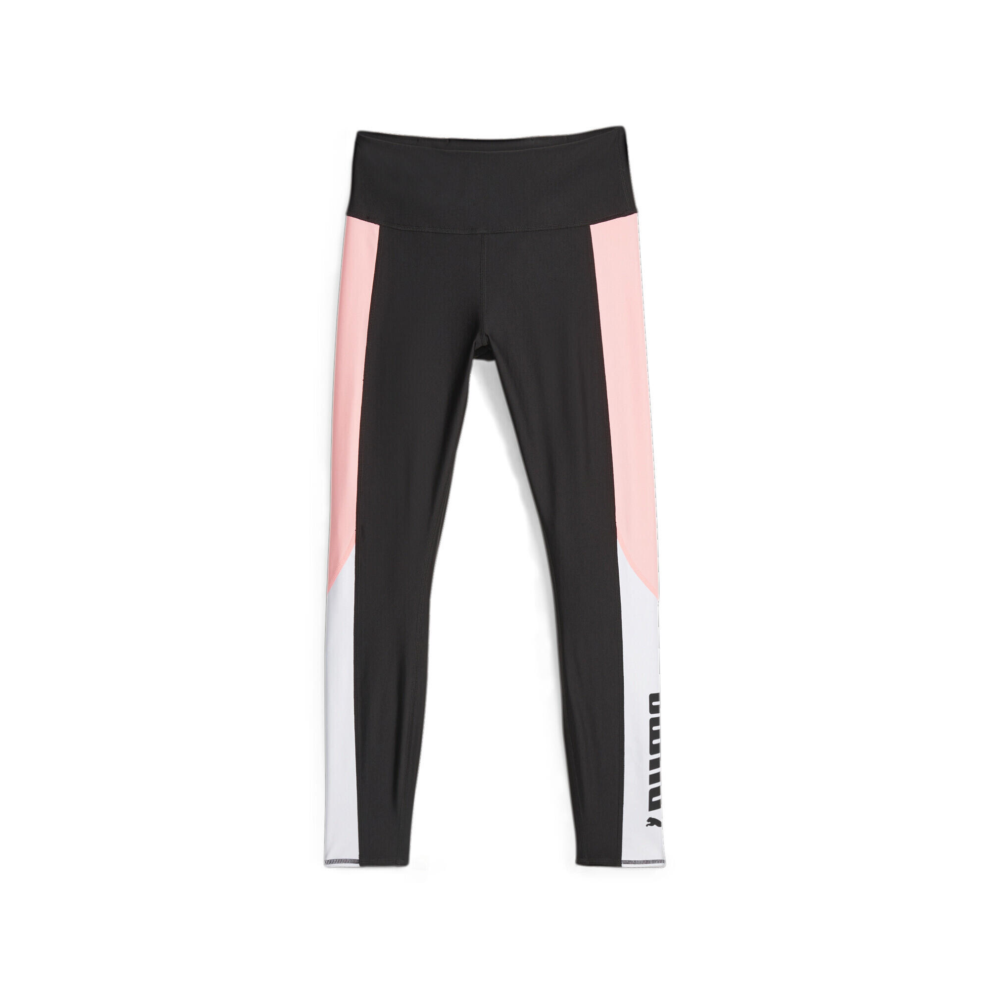 PUMA PUMA FIT High Waist Trainings-Leggings Damen PUMA Black Koral Ice Pink