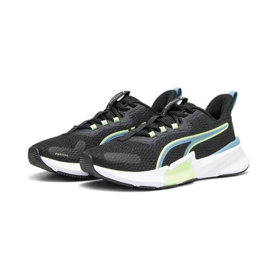 Zapatillas de training Mujer PWRFrame TR 2 PUMA Black Bold Blue Speed Green