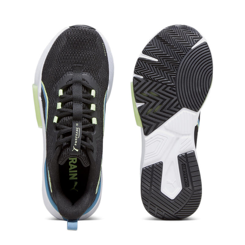 PWRFrame TR 2 Trainingsschuhe Damen PUMA Black Bold Blue Speed Green