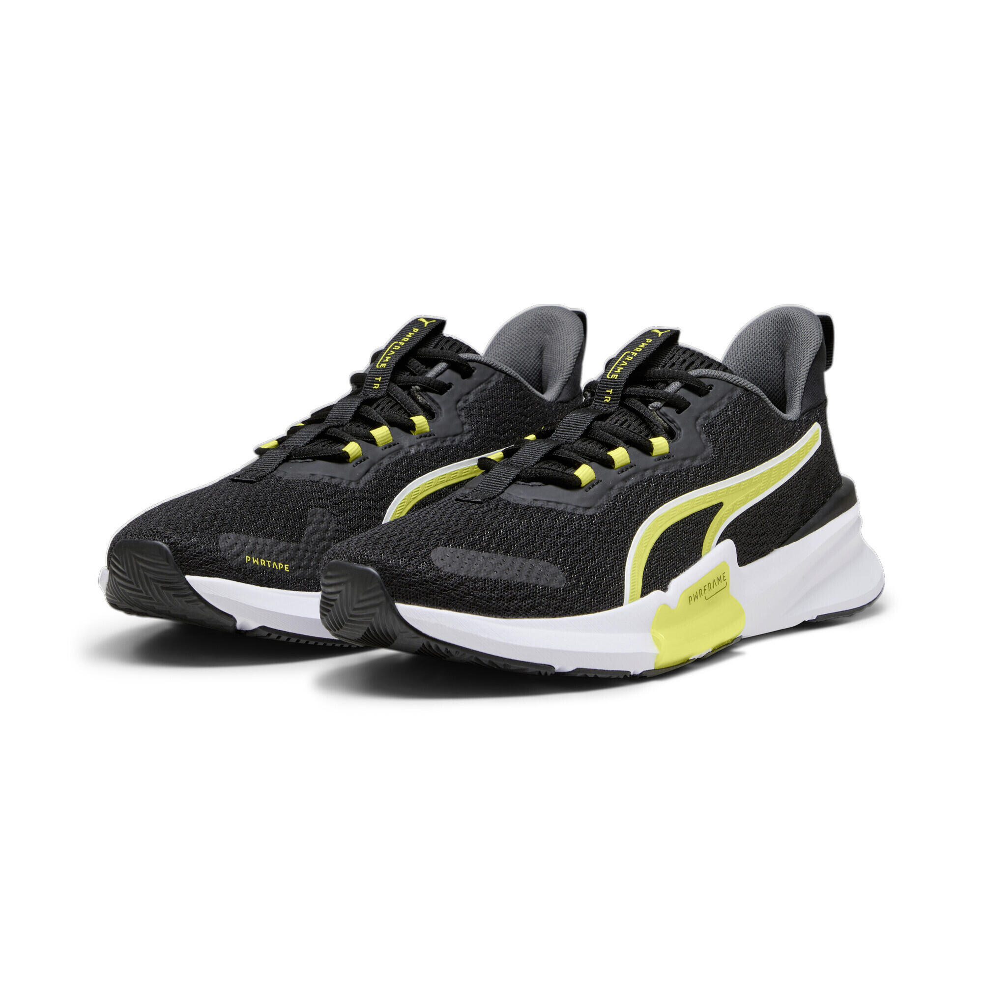 Trampki Puma Pwrframe TR 2 dla mężczyzn - Czarny i Żółty, Rozmiar 46