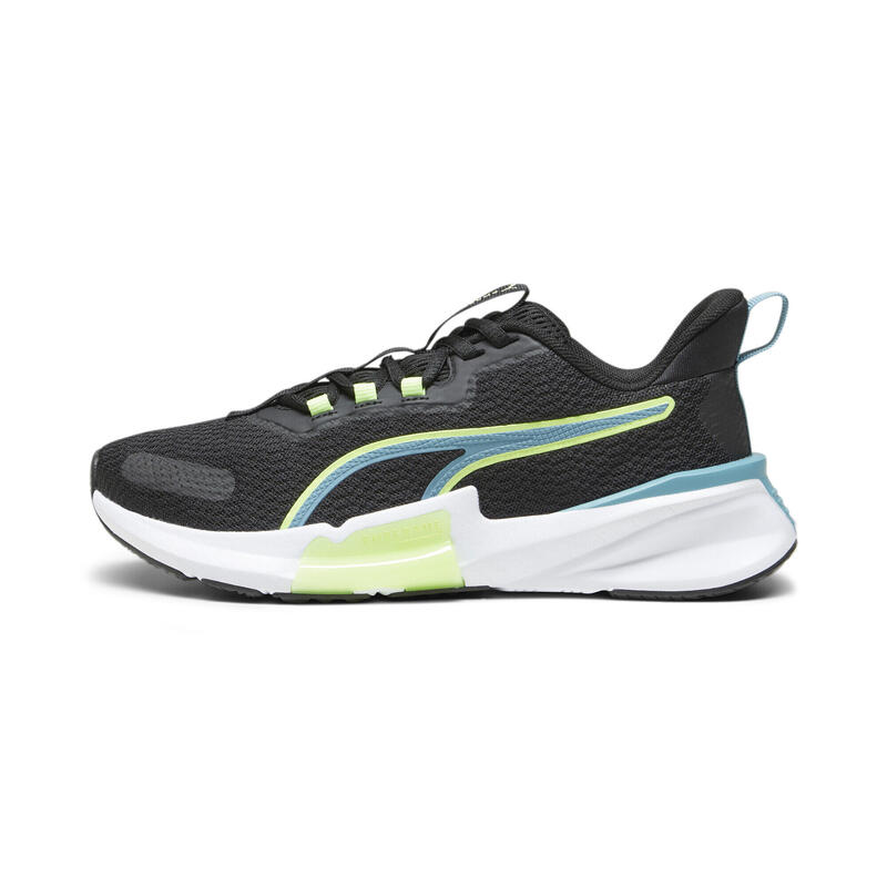 PWRFrame TR 2 Trainingsschuhe Damen PUMA Black Bold Blue Speed Green