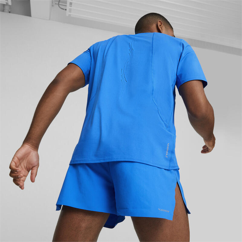 T-shirt da running a maniche corte CLOUDSPUN da uomo PUMA Ultra Blue
