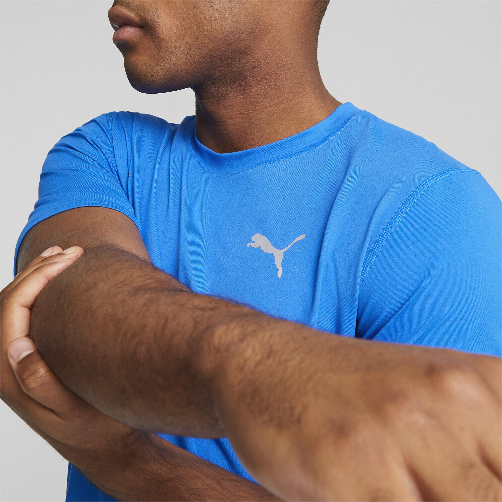 T-shirt de running à manches courtes Cloudspun Homme PUMA Ultra Blue 3/7