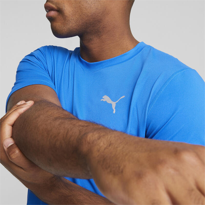 Cloudspun kurzärmliges Lauf-T-Shirt Herren PUMA Ultra Blue