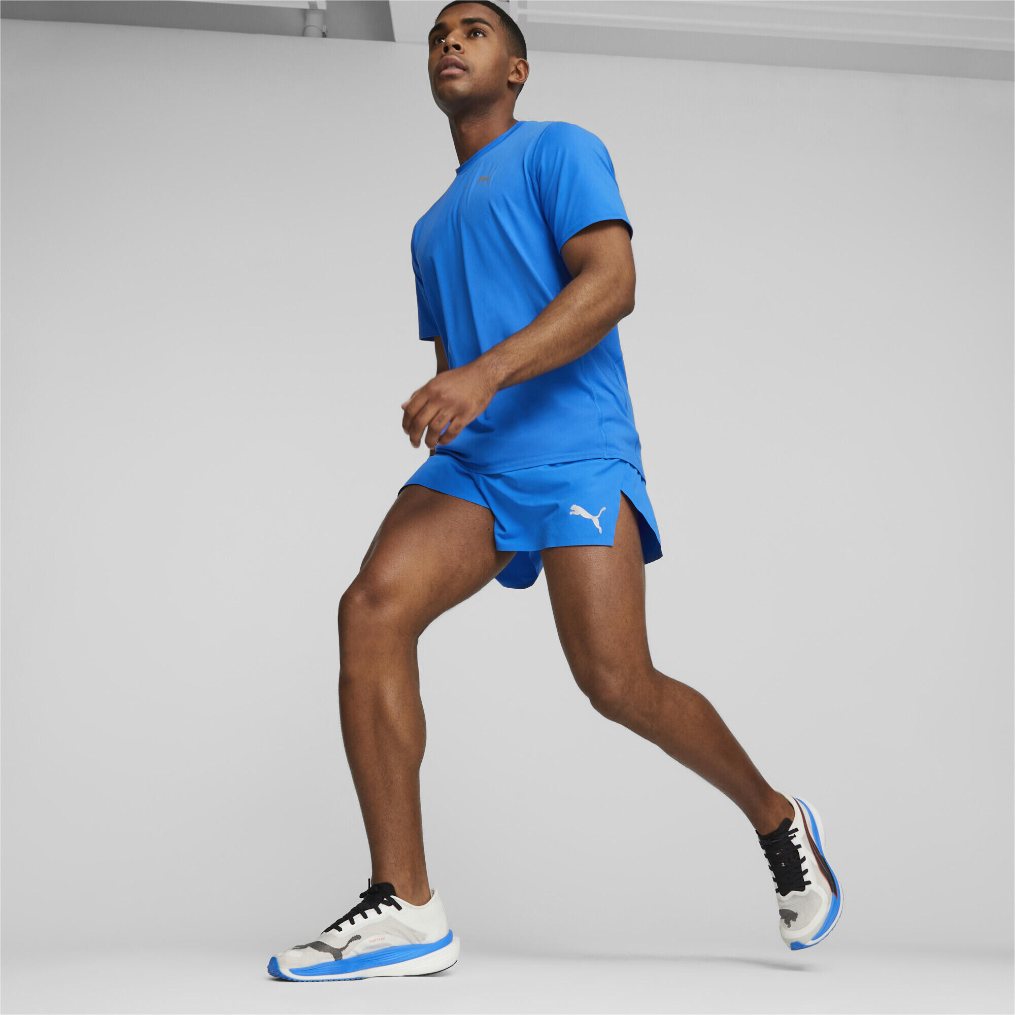 T-shirt de running à manches courtes Cloudspun Homme PUMA Ultra Blue 5/7